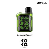 Caliburn GK2 Aurora Green - Click & Vape